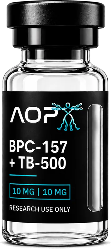 BPC-157 + TB-500 research peptide vial