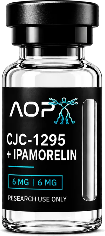 CJC-1295 + IPAMORELIN research peptide vial